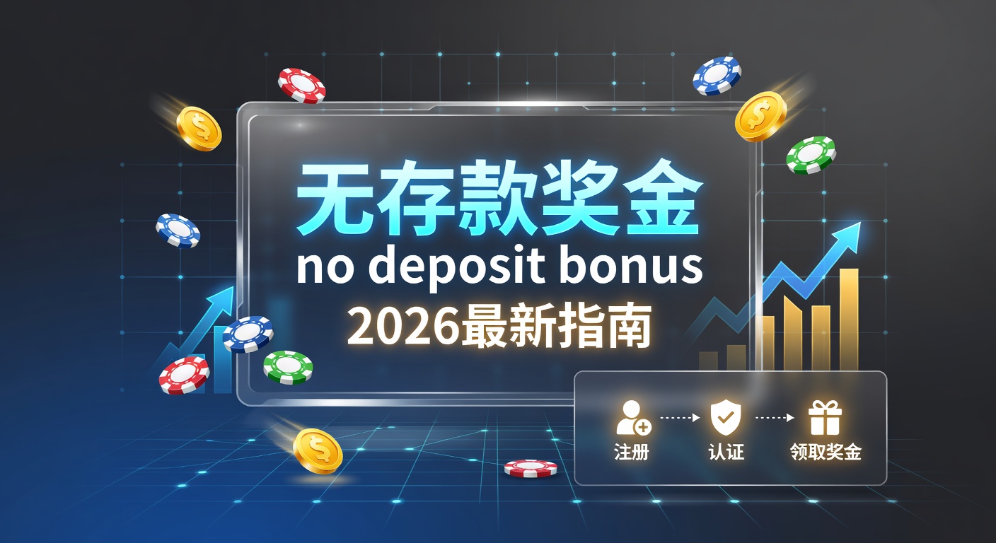 无存款奖金 no deposit bonus 2026指南
