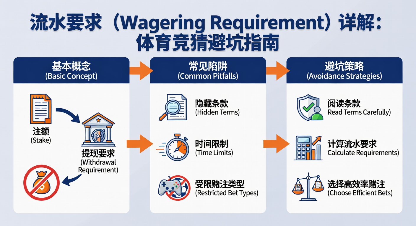 流水要求 Wagering Requirement 详解：体育竞猜避坑指南