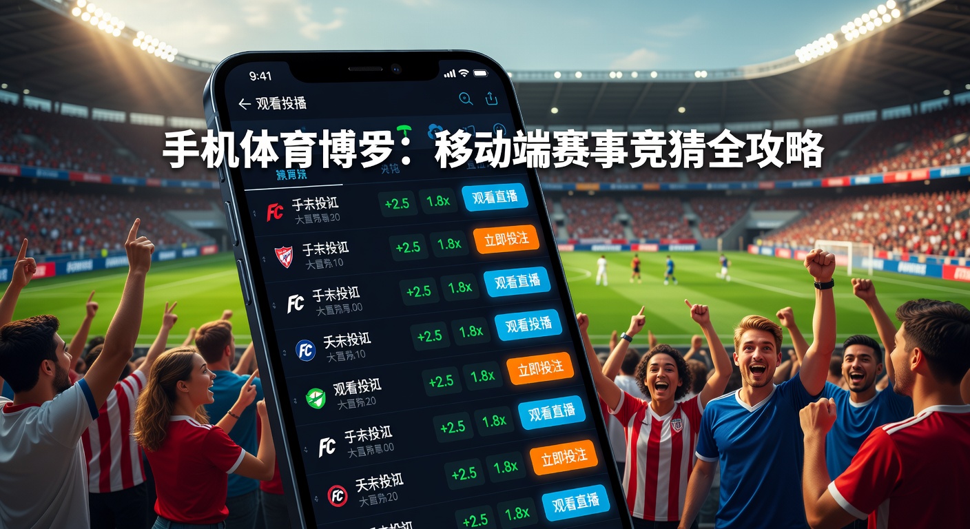 手机体育博彩：2026移动赛事竞猜指南
