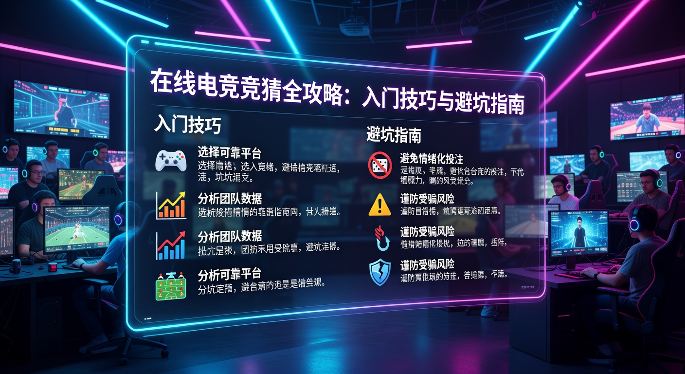 在线电竞竞猜全攻略：2026新手入门避坑