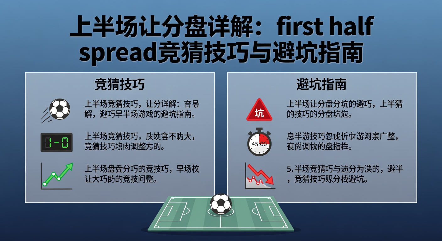 上半场让分 first half spread：精准分析与避坑技巧